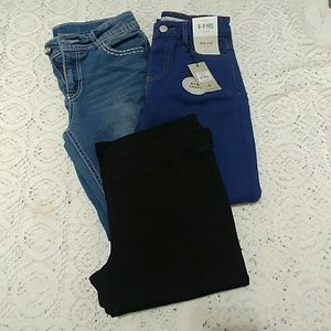 Girls Bundle of Jeans
